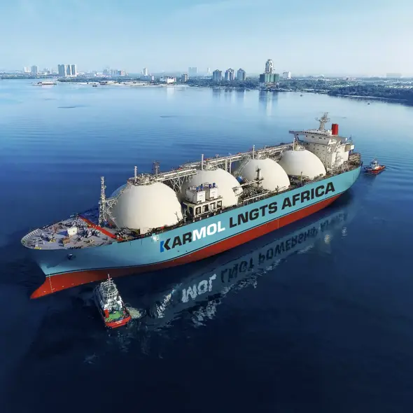 Karpowership fast-track power solution connecting a floating plant to the grid
