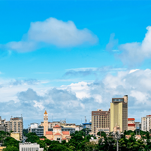 A city view in the Guinea Conakry.